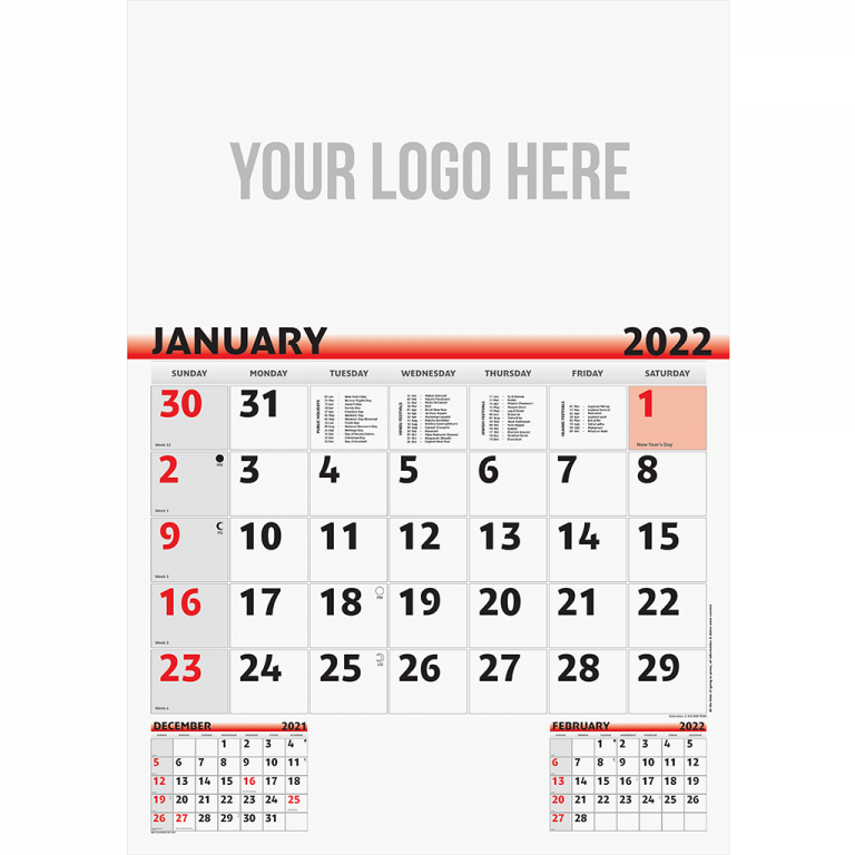 Desk pad calendar A2 Shell Fine Art Printers
